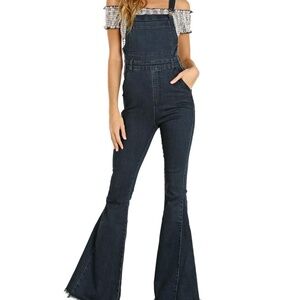 Show Me Your MuMu Berkley Bell Overalls Size Small